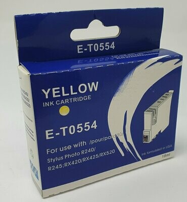 Compatible Epson T0554 Yellow Ink (E-T0554)