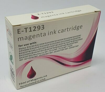 Compatible Epson T1293 Magenta Ink (E-T1293)