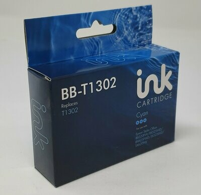 Compatible Epson T1302 Cyan Ink (BB-T1302)