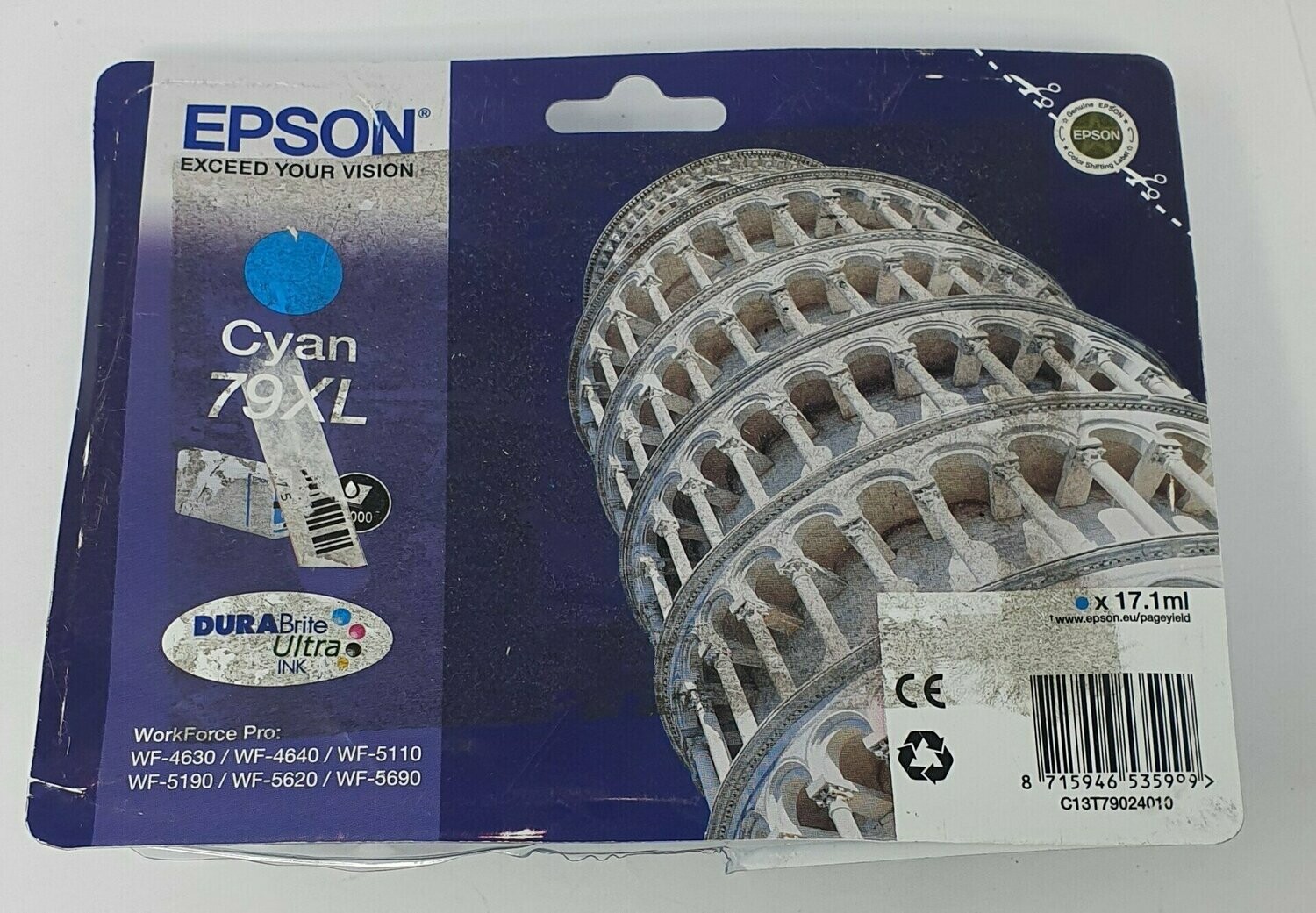 Genuine Open Box Epson 79XL Cyan (C13T79024010)