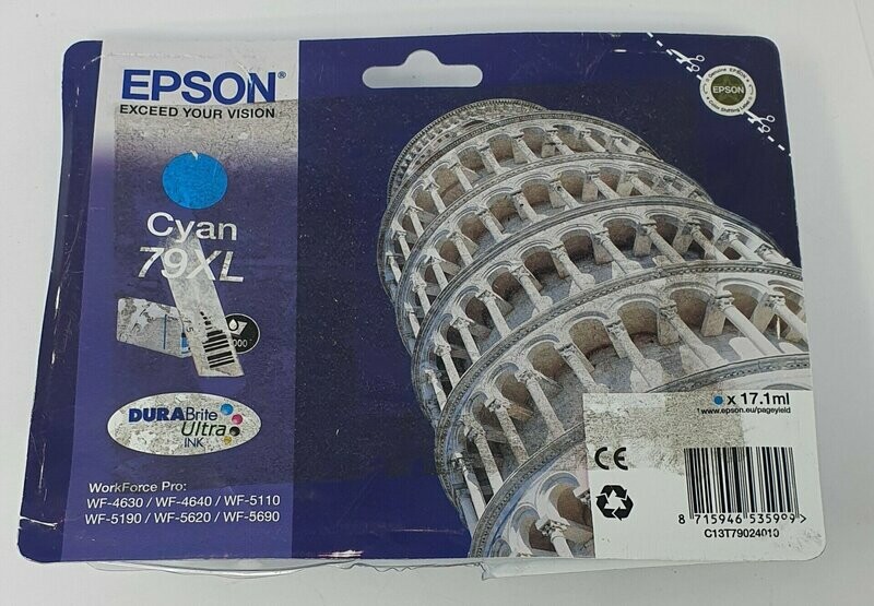 Genuine Open Box Epson 79XL Cyan (C13T79024010)