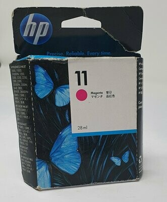 Genuine HP 11 Magenta Ink Out Of Date 02/15 (C4837AE)