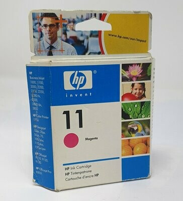 Genuine HP 11 Magenta Ink Out Of Date 06/08 (C4837AE)