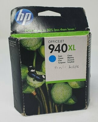 Genuine HP 940XL Cyan Out Of Date 02/18 (C4907AE)