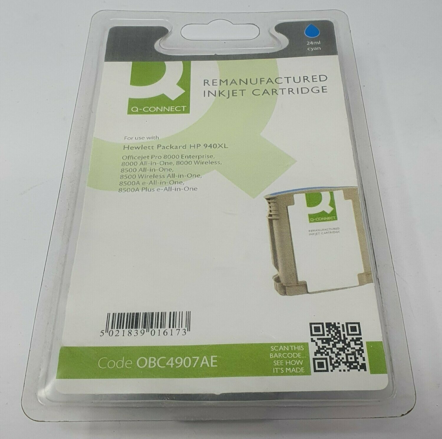 Compatible HP 940XL Cyan Ink (OBC4907AE)