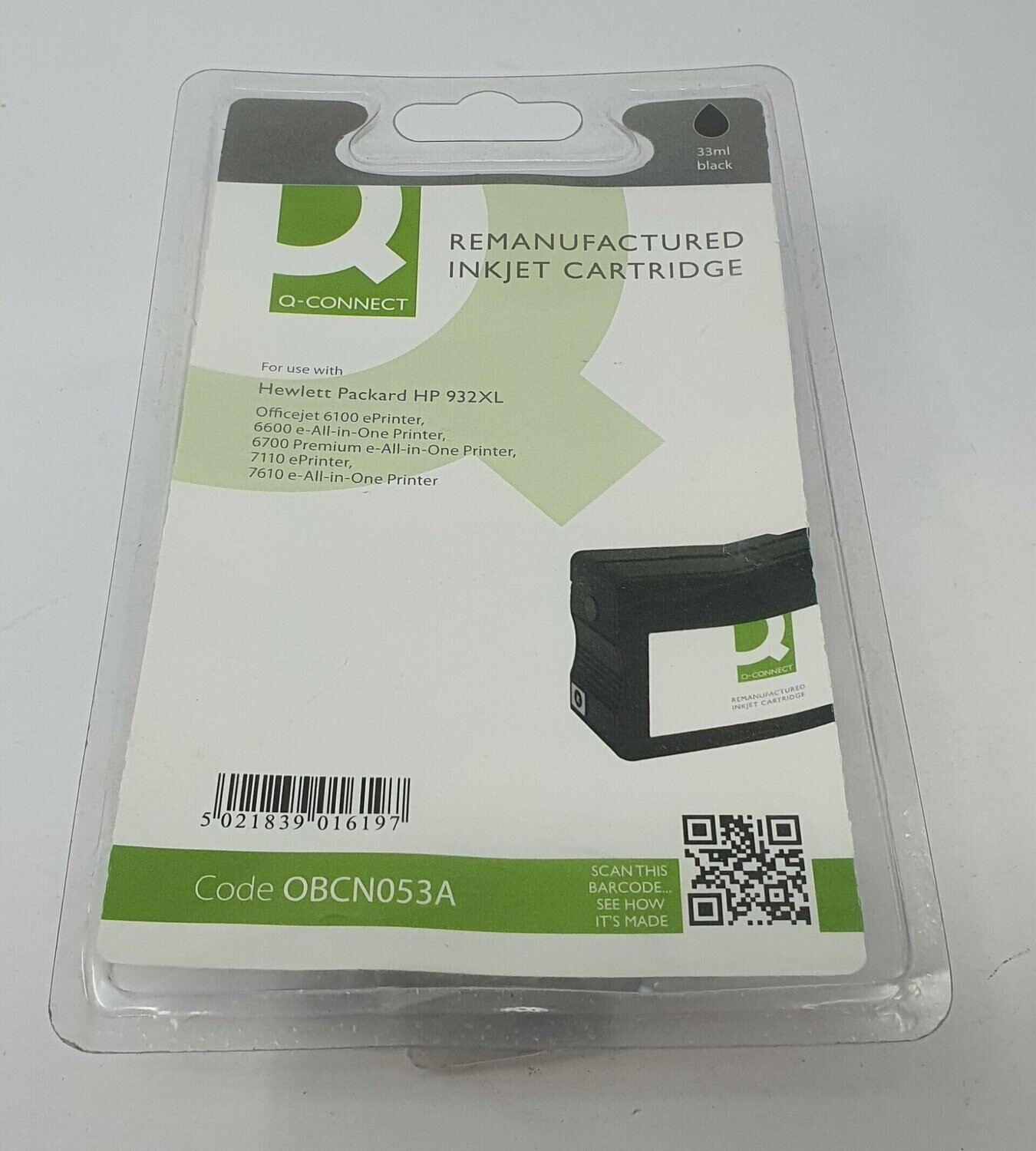 Compatible HP 932XL Black  Ink (OBCN053A)