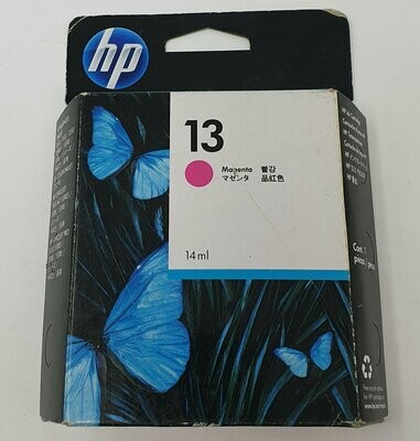 Genuine HP 13 Magenta Ink Out Of Date 03/14 (C4816A)