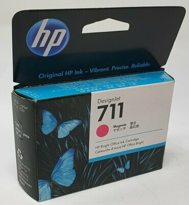 Genuine HP 711 Magenta Ink 12/20 out of date(CZ131A)