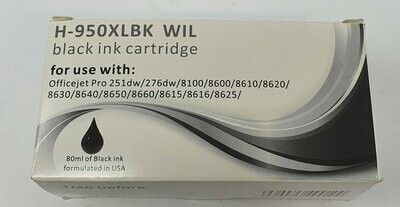Compatible HP 950XL Black Ink (H-950XLBK)