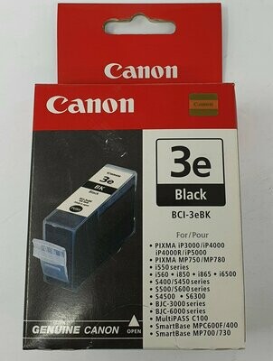 Genuine Canon 3e Black (BCI-3eBK)