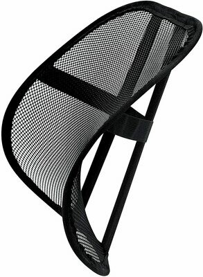 Fellowes Office Suites Mesh Back Support - Grey/Black