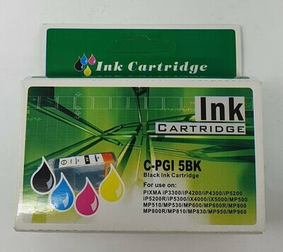 Compatible Canon CPGI5BK Black Ink (C-PGI 5BK)
