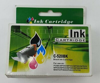 Compatible Canon C520BK Black Ink (C-521BK)