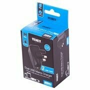 Texet Dual USB Mains Charger