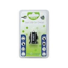 Texet Dual USB Car Charger 2.1A