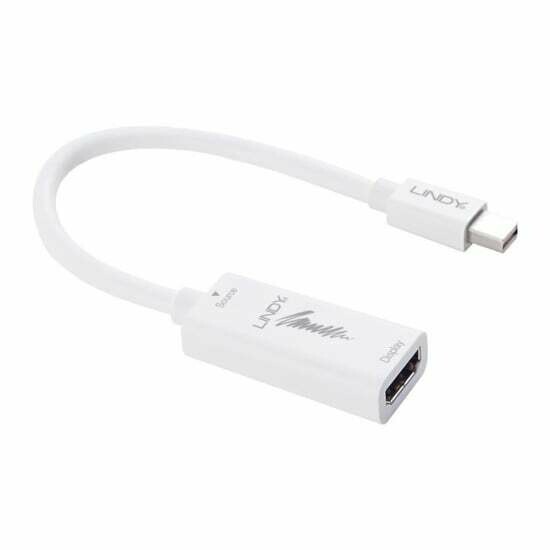 Lindy Mini DisplayPort Male To HDMI Female Adapter