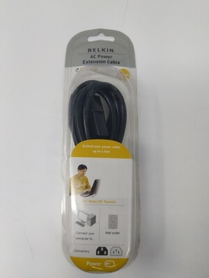 Belkin AC Power extension Cable 1.8m M/F