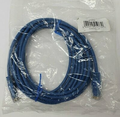 Cables Direct URT-603B networking cable 3 m Cat5e U/UTP (Blue)