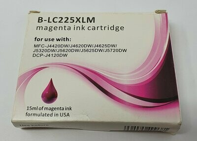 Compatible Brother LC225XL Magenta Ink (B-LC225XLM)