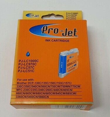 Compatible Brother Pro-Jet LC1000C (PJ-LC1000C)