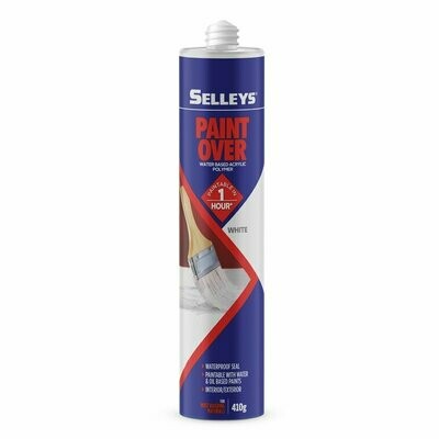 Selleys Paint Over Siliconised Polymer Sealant White 410g