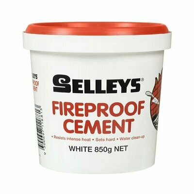 Selleys Fireproof Cement White 850g