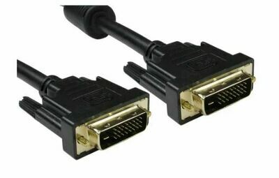Generic Dual Link DVI-D to DVI-D Cable, Male to Male, 2m