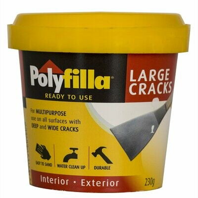 Polyfilla Large Cracks Interior-exterior 230g