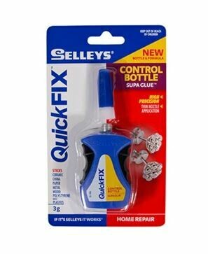 Selleys Quick Fix Control Bottle Supa Glue 3g Bottle