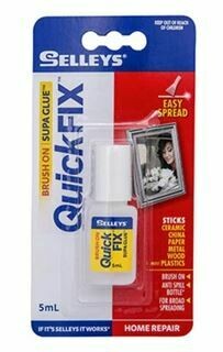 Selleys Quick Fix Brush On Supa Glue 5ml Bottle