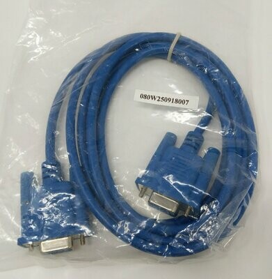 2m Serial Female To Serial Female Cable Blue