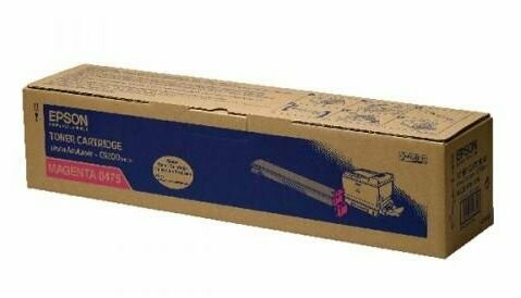 Epson AcuLaser C9200 Series C13S050475, S050475, 0475 Magenta Toner Cartridge