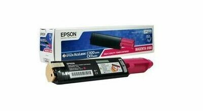 Epson AcuLaser C1100/CX11 Series C13S050188, S050188, 0188 Magenta Toner Cartridge