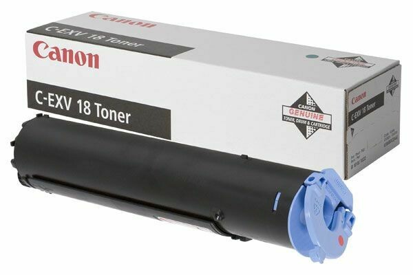 Genuine Canon C-EXV 18 Black Toner Cartridge