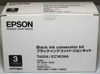 Epson Black Ink Conversion Kit T065A/ICCVK36A PX-6500/6550