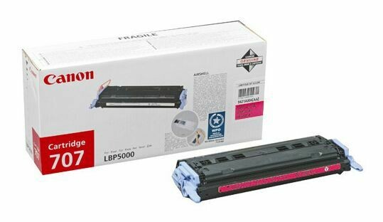 Genuine Canon 707 Magenta Toner Cartridge