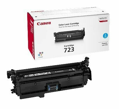 Genuine Canon 723 Cyan Toner Cartridge