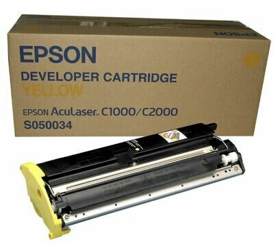 Epson Developer Cartridge Yellow Epson AcuLaser C1000/C2000 S050034