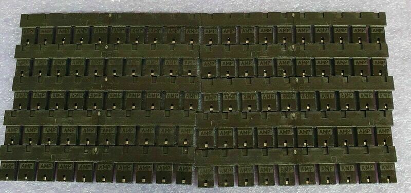 TE Connectivity Jumper (Busbar), Shorting, Shunt, PCB Connectors 10 Strips of 10