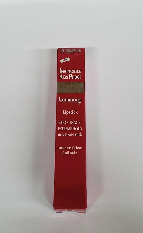 L'OREAL Paris Invincible Kiss Proof Lipstick - 208 Luminous Sunset