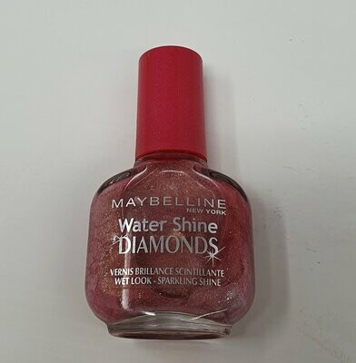 Maybelline Water shine diamonds nail colour 128 Precious Pink