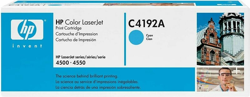 HP C4192A Original Cyan Toner Cartridge