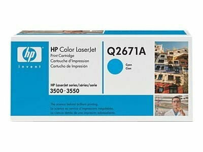 HP Q2671A Cyan Toner Cartridge