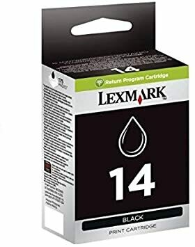 Genuine Lexmark 14 Black Ink Cartridge