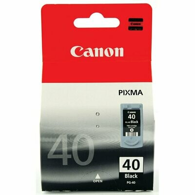 Genuine Canon 40 Black PG-40 Ink Cartridge
