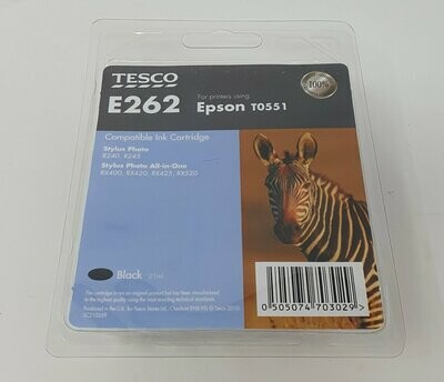 Tesco Compatible Epson Ink Black T0551 (E262)