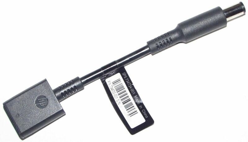 New Genuine HP 4.5mm to 7.4mm Smart Adapter Dongle 825026-001