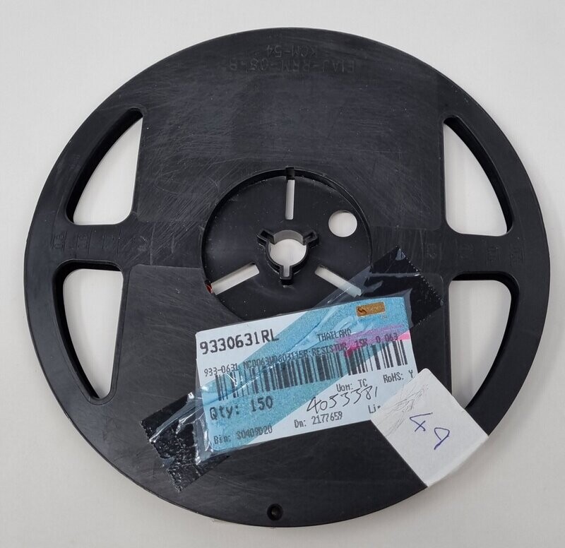 MC0063W0603115R
SMD Chip Resistor, 15 ohm, ± 1%, 62.5 mW, 0603 [1608 Metric], Thick Film, General Purpose