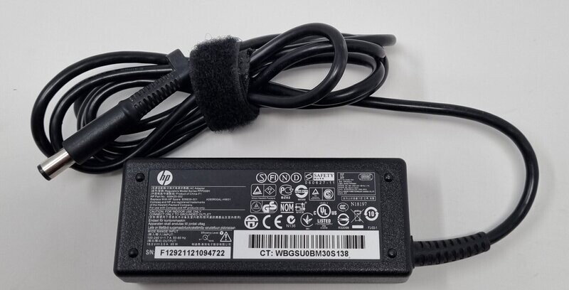 Used Genuine HP Laptop Charger  18.5V 3.5A Large Head