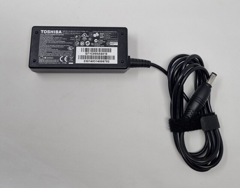 Used Genuine Toshiba Charger PA3822E-1AC3 19V 2.37A